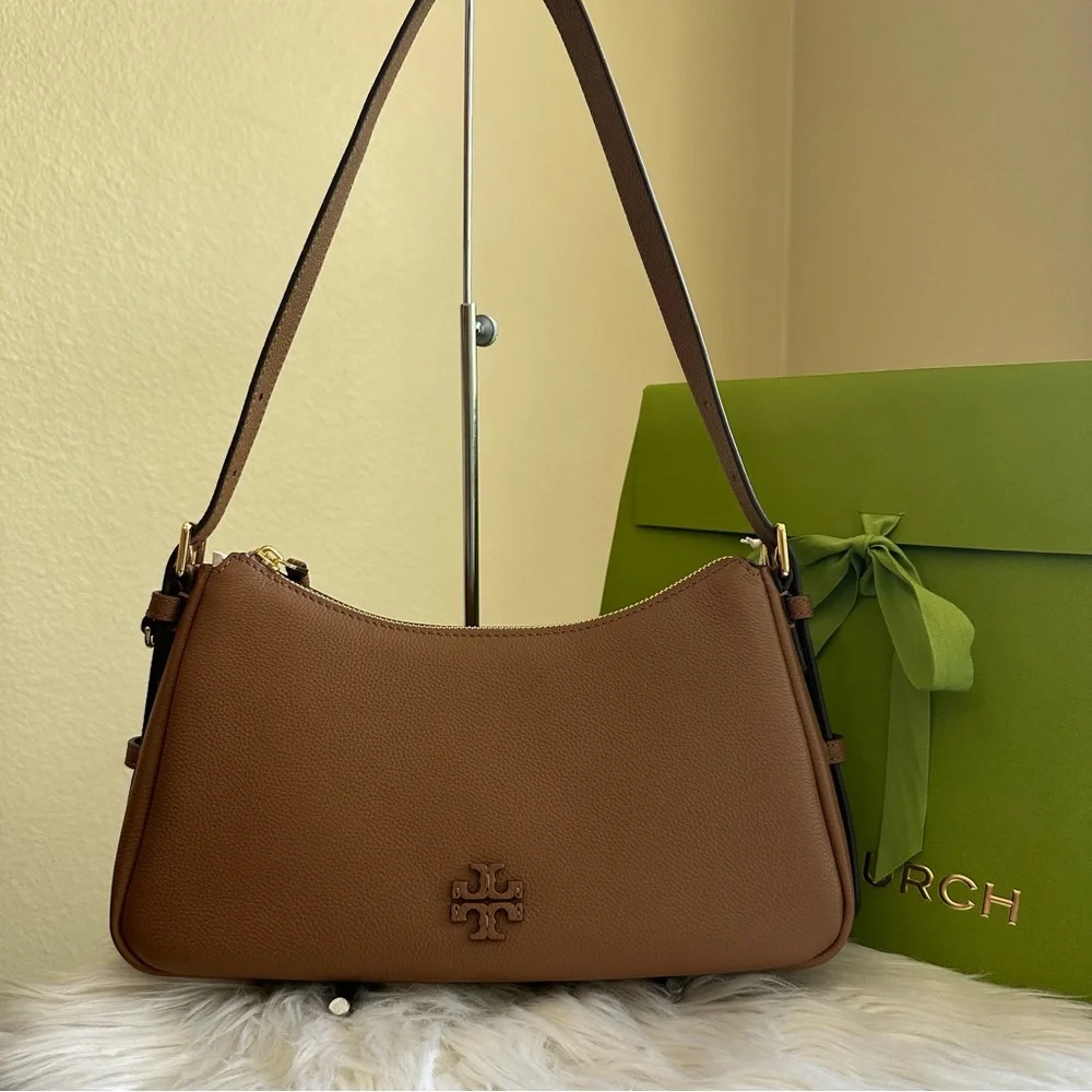 Tory Burch SMALL LEATHER SHOULDER BAG - Picture 3 of 14